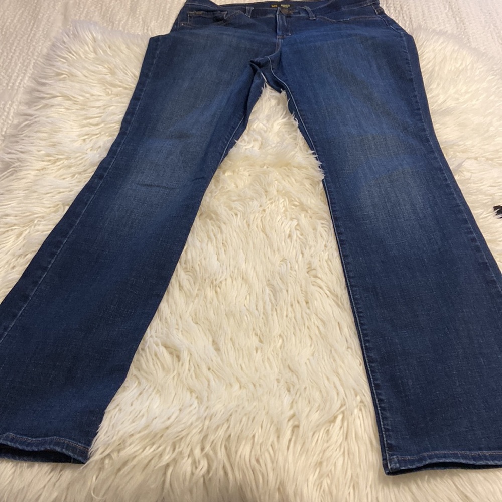 Lee Regular Bootcut Mid Rise Jeans size 14L excellent condition inseam 32” - Picture 9 of 12